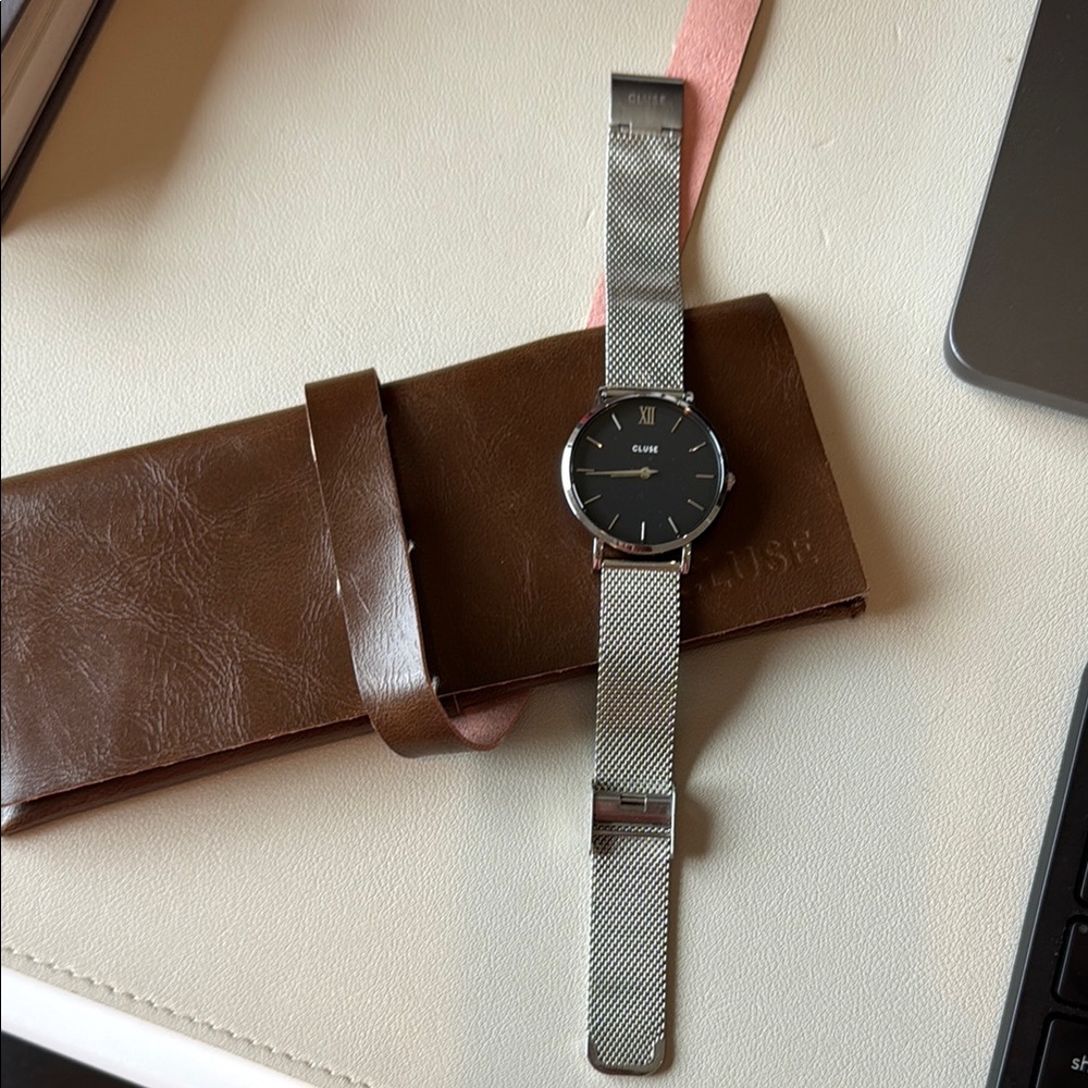 Elegant Silver Women's Watch